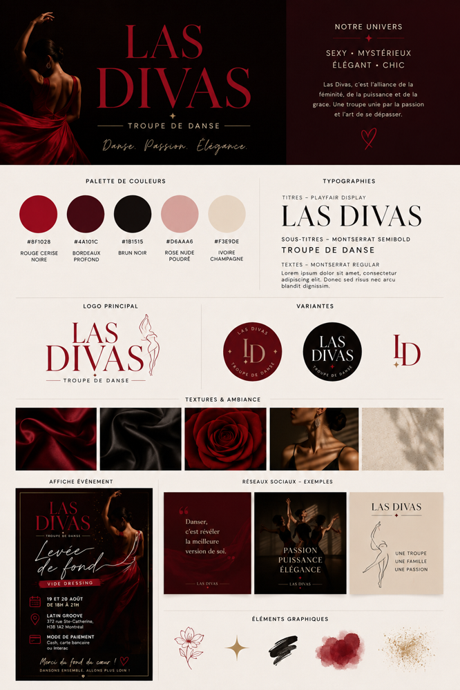 Planche de marque Las Divas